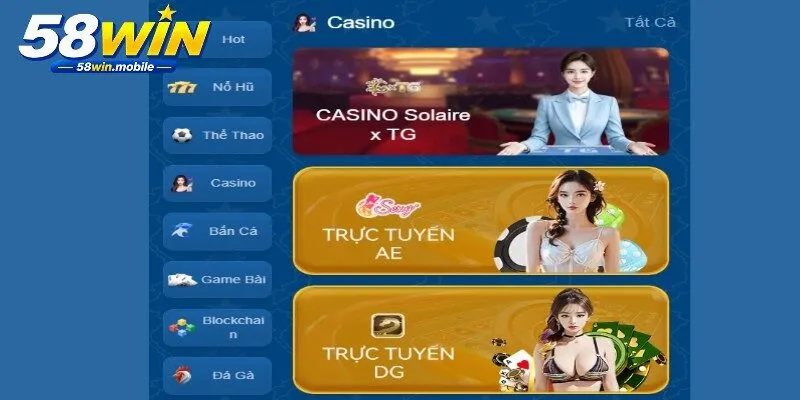 Bàn live có nhiều lựa chọn cược trực tiếp